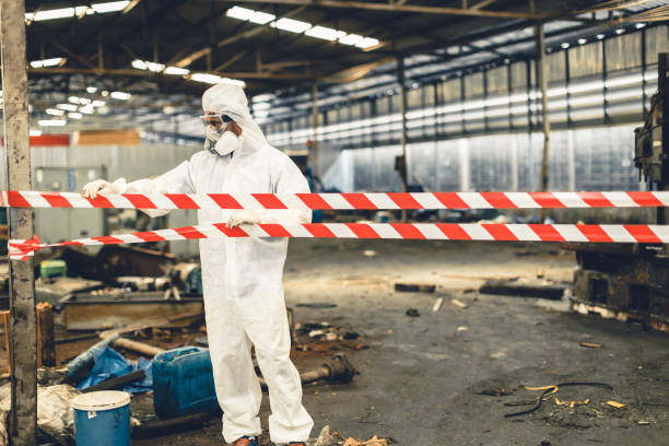 Professional Trauma Scene Cleanup technician working in Union Bridge, MD